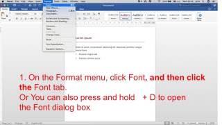 word for mac 2016 chnage theme fonts